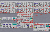 Figure 1: Synthesizing a cymbal using the Nord Modular. Figure 1: Synthesizing a cymbal using the Nord Modular.