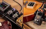 IK Multimedia Tonex One+ compact guitar amp effects modelling pedal wireless app control