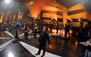 The first 41 series of Later were filmed in Studio 1 at London's Television Centre, where this panoramic photo was taken.