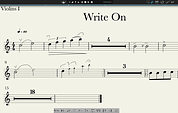 Notion 6 uses handwriting recognition technology Powered by MyScript.