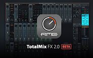 RME TotalMix FX 2.0 interface converter routing monitoring cue mix software