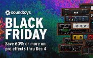 Soundtoys Black Friday 2025 audio production plug-in effects