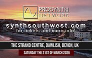 Pro Synth Network Synth South UK live synthesizer electronic music event
