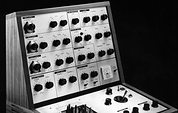 EMS VCS3 synthesizer. EMS VCS3 synthesizer.