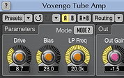 Voxengo Tube Amp plug-in. Voxengo Tube Amp plug-in.