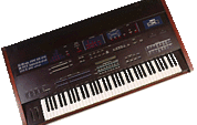 Yamaha's flagship FM synthesizer, the DX1. Yamaha's flagship FM synthesizer, the DX1.
