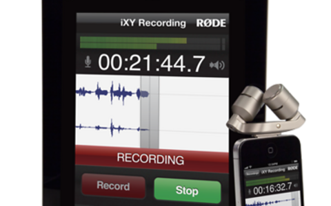 XY coincident pair for iPhone and iPad