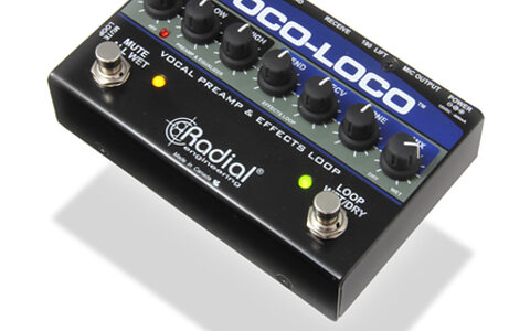 Radial Voco-Loco Effects loop pedal for vocalists
