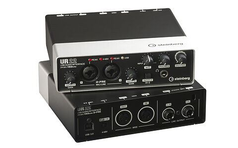 Steinberg UR22 Audio and MIDI interface 2 in, 2 out recording interface from Steinberg