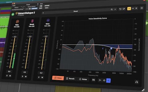 Acon Digital Extract:Dialogue 2 voice clean-up restoration plug-in