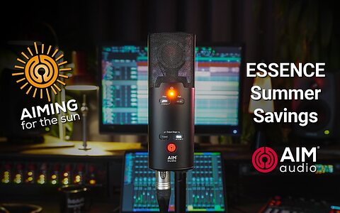 Aim Audio Essence Summer Promotion studio condenser capacitor mic offer