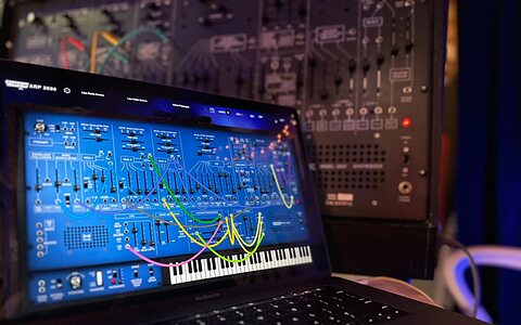 AIR Music Tech TimewARP 2600 ARP analogue modular synthesizer emulation plug-in