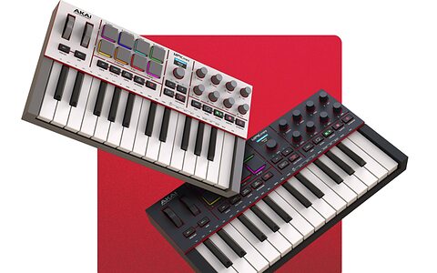 Akai MPK Mini IV compact MIDI keyboard controller