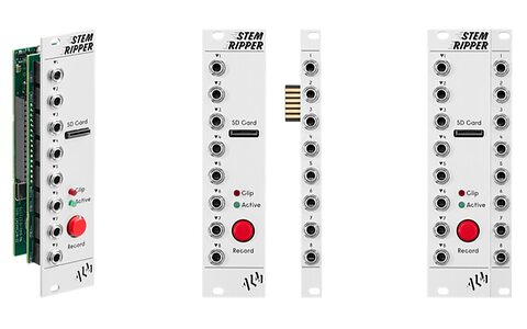 ALM Busy Circuits Stem Ripper Eurorack module hardware multitrack recorder