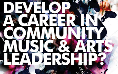 Arts & Community Music Leader flyer Arts & Community Music Leader flyer
