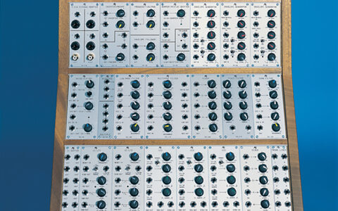 Analogue Systems System 8000 modular synth.