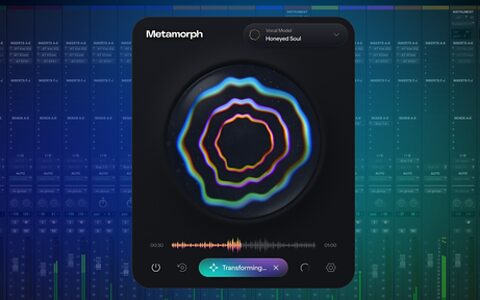 Antares Metamorph AI vocal transformation plug-in offline native