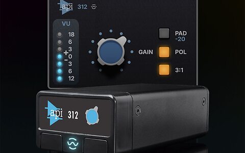 API 312 SEPIA Karno modular platform mic preamp