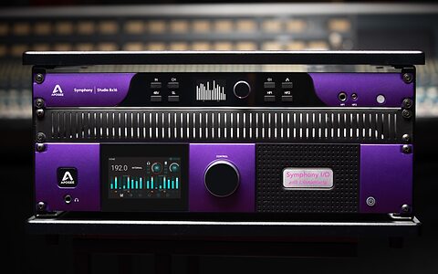Apogee Symphony I/O MkII Anniversary Edition audio interface analogue digital converter