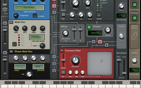 Thor's modular interface will feel familiar to Reason users... Thor's modular interface will feel familiar to Reason users...