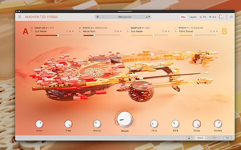 Arturia Augmented Persia hybrid virtual instrument sample library