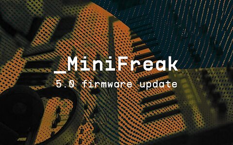 Arturia MiniFreak V wavetable sample import firmware update