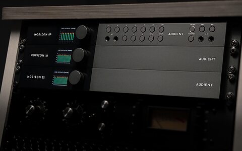 Audient Horizon 8P 16 32 Thunderbolt professional audio interfaces