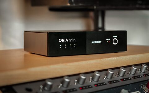 Audient Oria Mini hardware acoustic room-correction unit Sonarworks