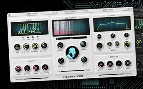 Baby Audio Humanoid hard-tuning pitch-correction vocoder synthesis vocal processing plug-in