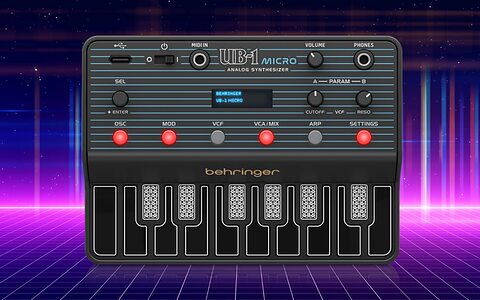 Behringer UB-1 Micro Oberheim-inspired miniature analogue synthesizer