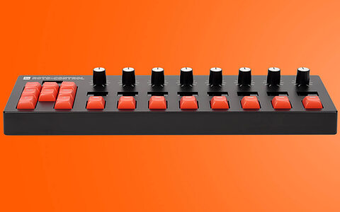 Melbourne Instruments Roto-Control Bitwig Edition MIDI DAW controller motorised knobs