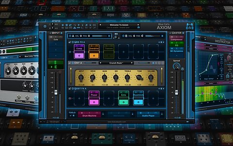 Blue Cat Axiom 2.3 guitar bass multi-effects software plug-in