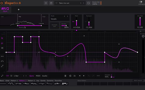 Cableguys PitchShaper ShaperBox pitch-shifting LFO-based effects plug-in
