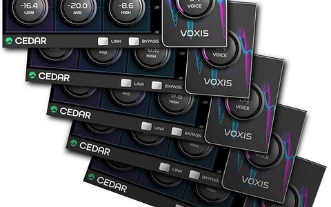 CEDAR Audio Voxis voice isolation noise removal restoration plug-in