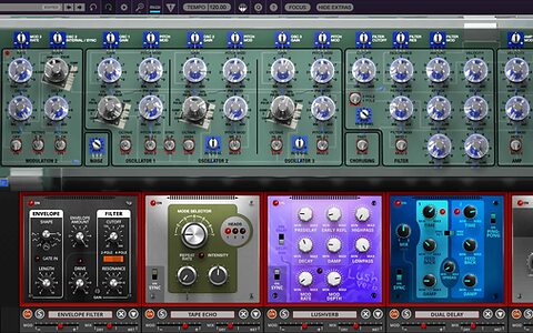 Cherry Audio Pentaphonic software vintage synthesizer emulation