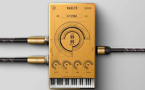 The Crow Hill Company Vaults Lo-Fi Strings vintage cassette tape sample library