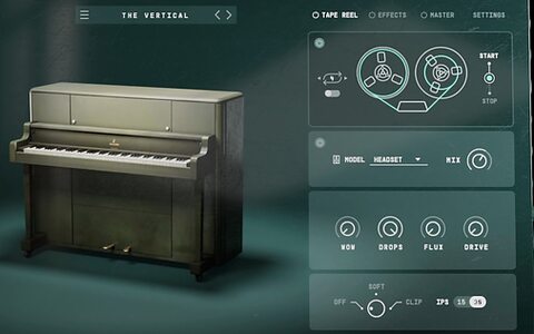 The Crow Hill Company The Vertical Piano vintage restored piano sample library