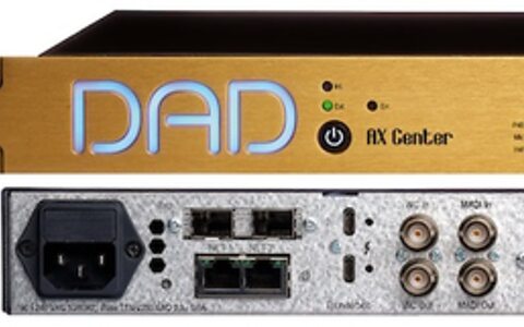 DAD AX Center Thunderbolt 3 audio interface Digital Audio Denmark DADman analogue Dante MADI AES