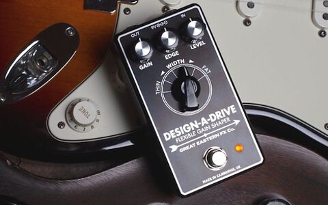 Great Eastern FX Design-a-drive guitar overdrive pedal UK