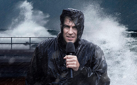The d:facto interview mic's omni capsule is ideal for extreme weather reporting, but do remember to plug it in.