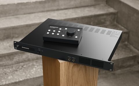 Dynaudio Control studio monitor controller Dante Thunderbolt MADI AES3 audio router