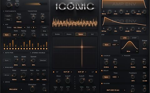 EastWest Iconic vintage analogue synthesizer sample library virtual instrument