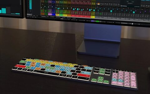 Editors Keys Cubase 14 wireless backlit shortcut keyboard