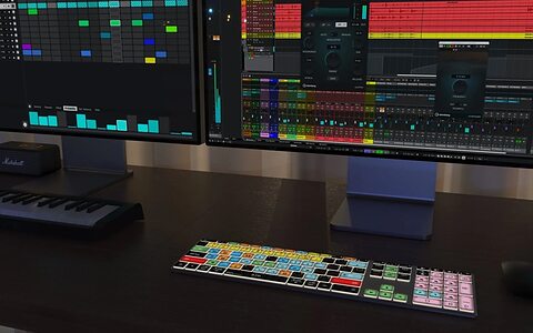 Editors Keys Cubase 14 wireless backlit shortcut keyboard