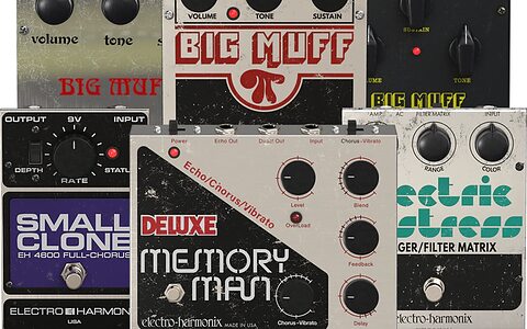 Electro-Harmonix EHX Classics Bundle Big Muff Deluxe Memory Man Electric Mistress Small Clone pedal emulation plug-ins