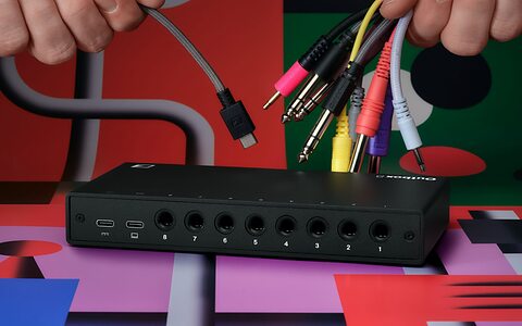 Elektron Outbox 8 audio interface MIDI CV converter USB-C