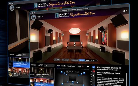 Embody Virtual Studio Signature Edition Steinberg Lurssen Mastering and Alan Meyerson Dolby Atmos virtual mix studio room modelling plug-in