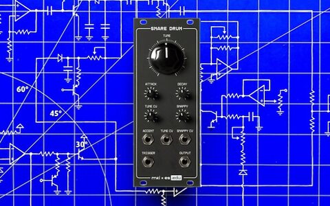 Erica Synths Moritz Klein EDU DIY Snare Drum build your own Eurorack drum module