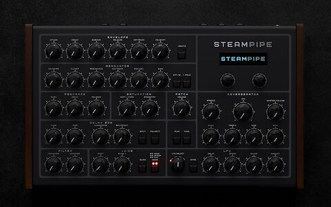 Erica Synths Steampipe physical modelling hardware synthesizer wind controller MPE