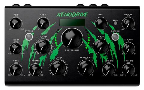 Erica Synths Xenodrive hardware distortion waveshaper effects unit